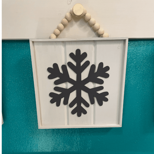 Shiplap Snowflake